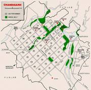 Stadtplan Chandigarhs Stadtplan Chandigarhs
